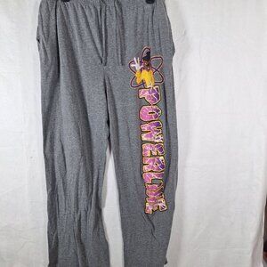 Disney A Goofy Movie Gray Sweatpants size XL